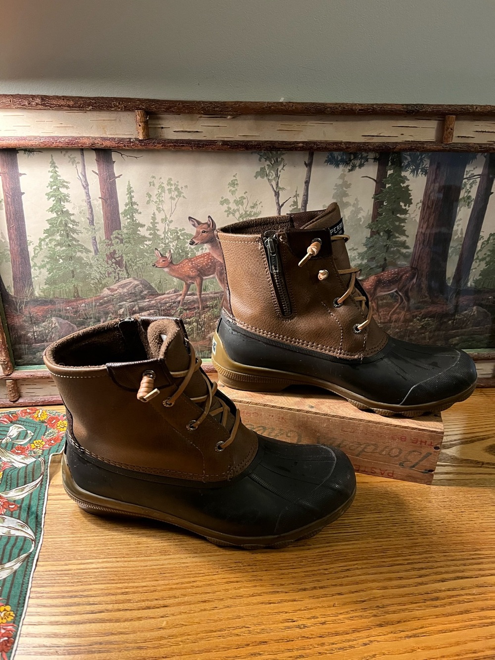 Sperry Waterproof Duck Boots - Casual Outdoor Ankle rain Boots